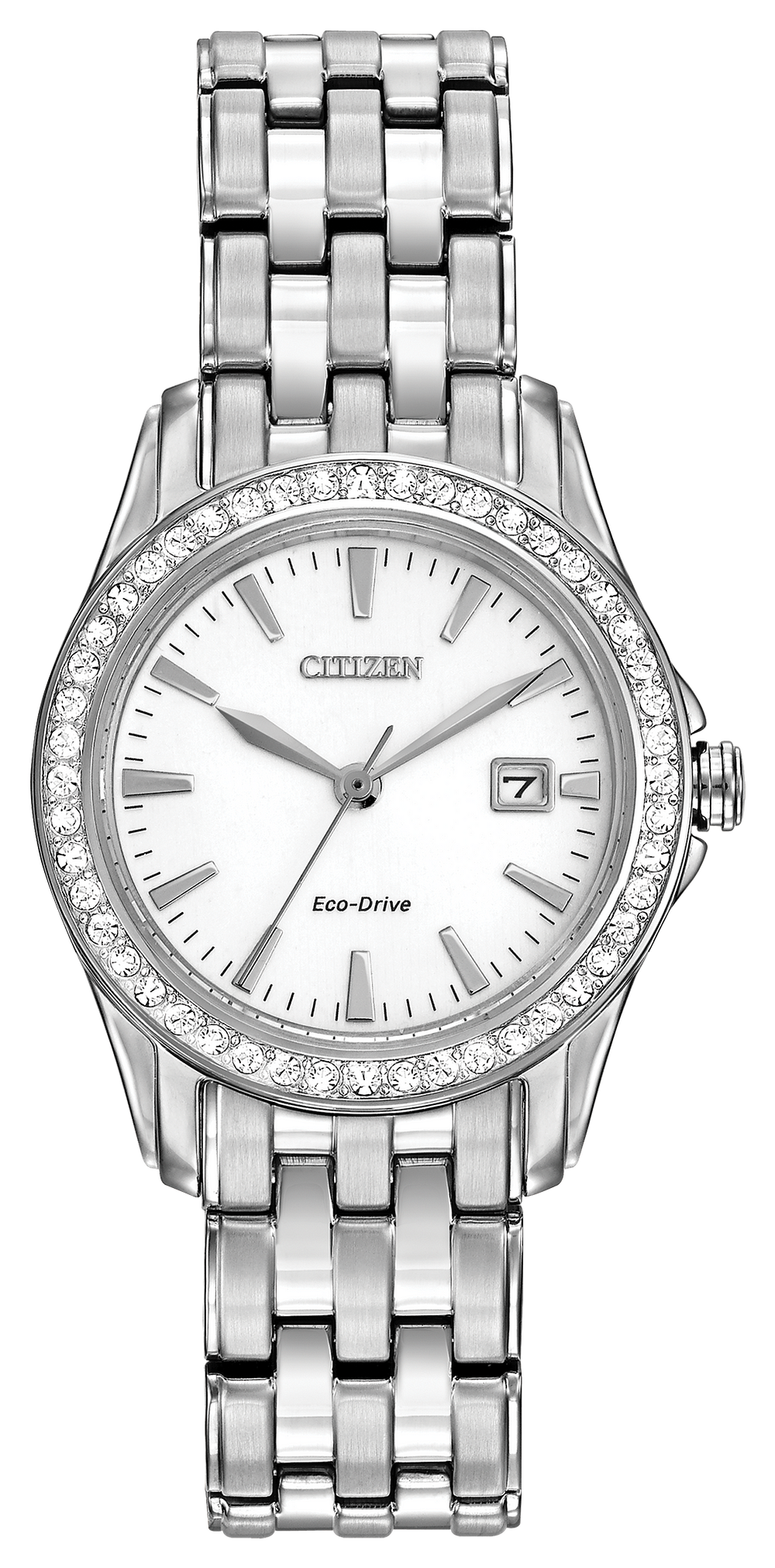 Silhouette Crystal - Ladies Eco-Drive Steel Swarovski Watch | Citizen